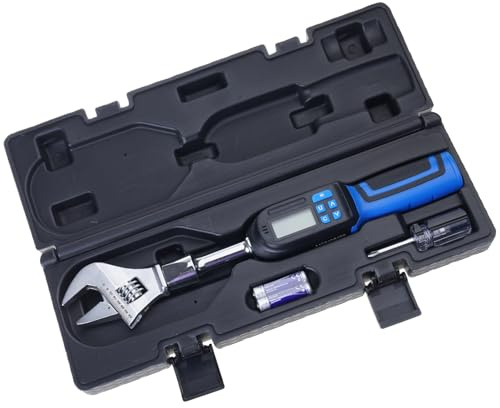 Chiave dinamometrica resistente con display digitale e 4 modalità di unità, materiali resistenti alla corrosione, chiave dinamometrica resistente