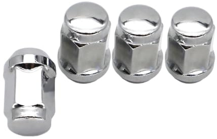 Bulloni per Ruote per Cadillac Fleetwood 1984-1993 Dadi per Ruote in Acciaio per Auto 1/2 -20 Bulloni Conici a 60 Gradi 32 mm