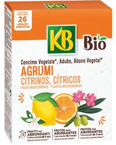 2PZ CONCIME GRANULARE AGRUMI OLIVI BIO KB GR 650