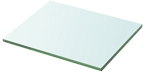 Fest-night Ersatzteile Regalboden Glasboden Einlegeboden aus GEH?rtetes Glas Max. Tragf?higkeit 15 kg 20 cm x 25 cm Transparent