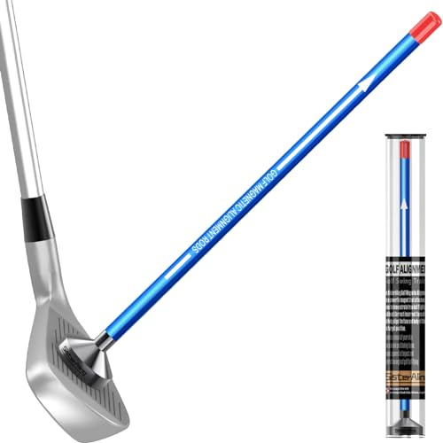 SisterAling Magnetische Ausrichtungsstäbe, Golfschläger-Ausrichtungsstäbe, magnetisches Schaukel-Trainingshilfe-Zubehör, visualisieren, kalibriere Golfschläge, treffe das Ziel, Golf-Geschenk