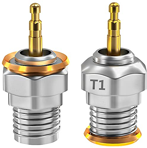 2Pcs Vgoohobby Glow Plug Universal T1 Hot Spark 70117 Nitro Engine Parts Compatible with 1/8 1/10 Traxxas Himoto Kyosho HSP HPI Redcat RC Car Truck