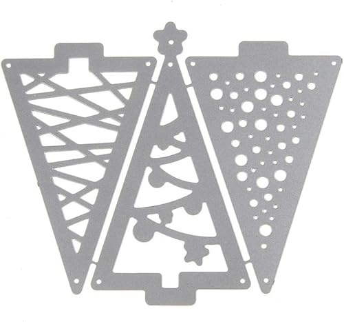 Matrices de découpe en forme de sapin de Noël pour la fabrication de cartes, pochoirs de découpe pour scrapbooking, album photo, gaufrage, papier pour la fabrication de cartes avec gabarits