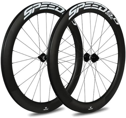 Veltec Unisex – Erwachsene Laufradsatz Speed 6.0 21mm SR Disc XDR QR, schwarz/weiß, 622-21