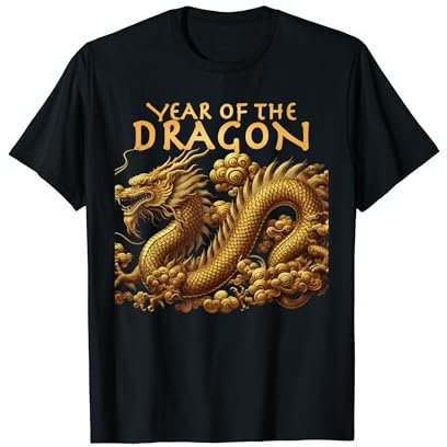 Nouvel An Lunaire Nouvel An Chinois 2024 Année Du Dragon T-Shirt