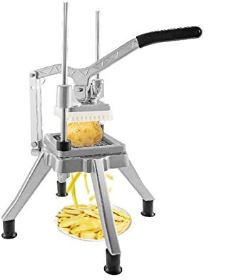 Rebanadora de verduras comercial Rebanadora de frutas 6 mm 9 mm 12,7 mm Cuchilla Rebanadora de patatas Rebanadora de tomate Rebanadora manual Adecuado para campos industriales y comerciales(12.7mm)