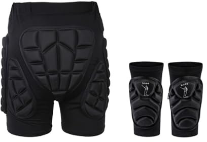 Antalones Protectores,Almohadillas para niños para Patines de Ruedas,culera patinaje niños,protección 3D, Pantalones Cortos Acolchados para Patinaje y esquí, protección de Cadera EVA, Almohadillas Pro
