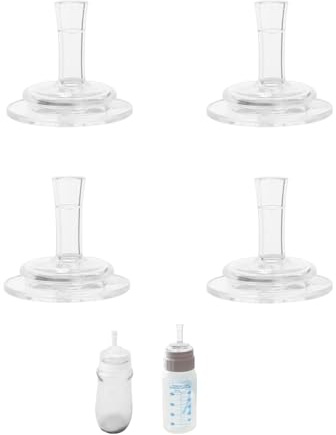 4pcs Sippy Straw Nipple, Universal Silicone Baby Bottle Straw Nipple Sippy Cup Nipples Sippy Straw Cup Teat Silicone Sippy Spout Nipples for Narrow Bottle & Sippy Spout Bottle