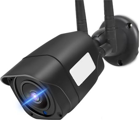 4G Carte SIM caméra IP 5MP HD GSM Balle caméra de sécurité boîtier métallique extérieur caméra Surveillance CCTV P2P pour la sécurité à Domicile(WiFi Add 128G)