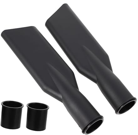 Buse D’aspiration pour Aspirateur, Lot de 2, Plastique Noir
