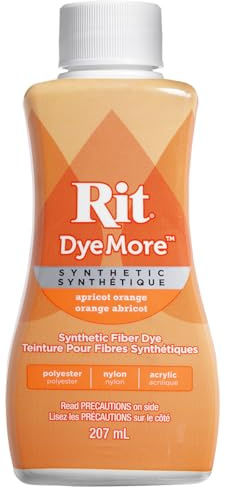 Rit Synthetic Liquid Dye Apricot Orange 236ml
