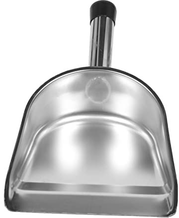 Ipetboom Edelstahl Müllschaufel Klein Mit Ergonomischem Griff Reinigungsschaufel Haushalt Praktische Handhabung Für Enge Ecken Und Kinder