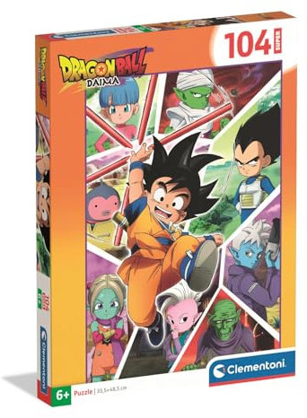 Clementoni 104 SUPER Dragon Ball DAIMA 3 – Puzzle