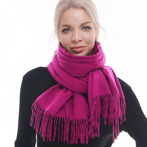 SWAT PANY Écharpe d'hiver chaude pashmina pour femme