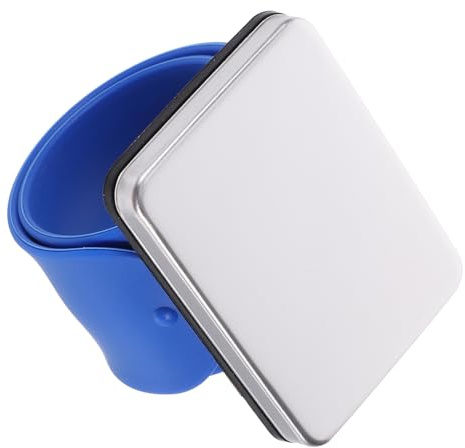 GARIOUANS Magnetisches Klatscharmband aus Silikon Friseurarmband mit Einfachem Tragekomfort Bequemes Haarnadel Armband für Täglichen Gebrauch in Blau