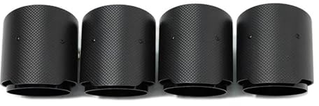 Terminali di scarico Per BMW X3M X4M F97 F98 Tubo in fibra di carbonio con innesto diretto, ugello di scarico per auto, 4 pezzi/lotto marmitta di scarico(Carbon Fiber C)