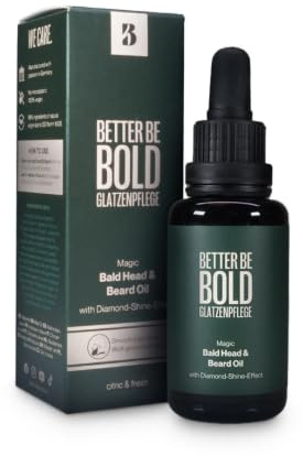 BETTER BE BOLD Magic Beard Oil Bartöl für Herren 30ml | Mit Zedernholz, Für weichen, gepflegten Bart, Für Wachstum & Pflege, Bart wirkt dichter