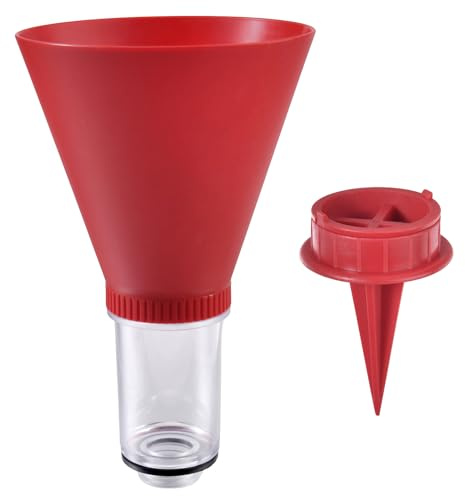 SPEEDWOX Entonnoir à huile moteur Outil de vidange d'huile à verrouillage Filetage M32×P3,5 Entonnoir mains libres avec joint sécurisé et conception à remplissage rapide pour Honda et Nissan