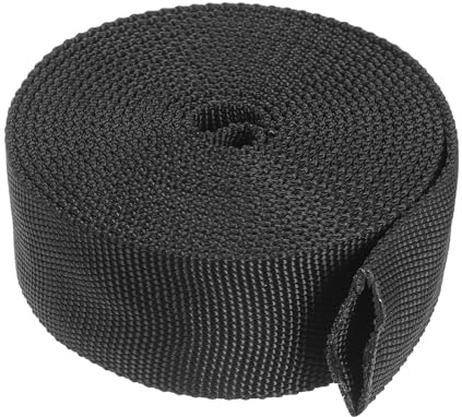 QUARKZMAN Gaine De Protection en Nylon 0.7 ID 10FT Enveloppe De Cable Protection pour Torche Tig Cordon De Soudage Enveloppe Hydraulique, Noir