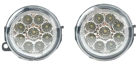 RRKBDQEL Antibrouillard Auto Pour Nissan Pour Pathfinder R51 Pour Navara D40 Pour Note E11 Pour NV200 Lampe Antibrouillard 2x Lumières Phare LED