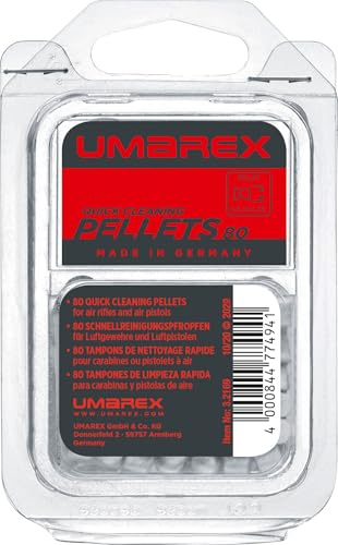 Umarex Airgun - Confezione da 100 Tappi di Pulizia Rapida per Fucile ad Aria compressa con Calibro 5,5 mm (.22)