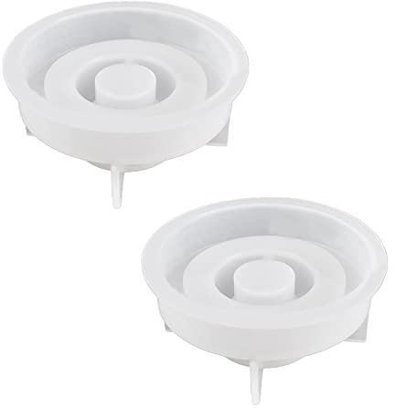 2 stycken ljushållare silikonform, gjutform ljushållare, epoxihartsform, ljus, silikonform för gör-det-själv ljushållare, heminredning