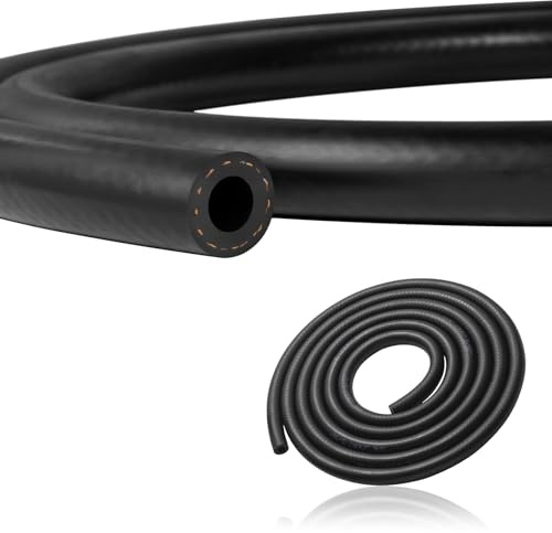 Tuyau De Carburant De Diamètre Intérieur 8mm, Tuyau De Carburant En Caoutchouc Nbr De 3m, SAE J30R7 300PSI Par WIVIE