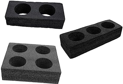 ABOOFAN 3 Piezas Portavasos De Espuma Portabebidas Bandeja Para Llevar Portavasos De Espuma Para Oficina Para Cafetería Para Restaurante