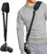 OIHCAZ Camera Strap, Breathable & Adjustable Camera Neck Strap, Wide Shoulder Pad with Zipper Pocket, Secure Metal Clips, Single Camera Harness Strap for DLSR Cameras Up to 22lbs
