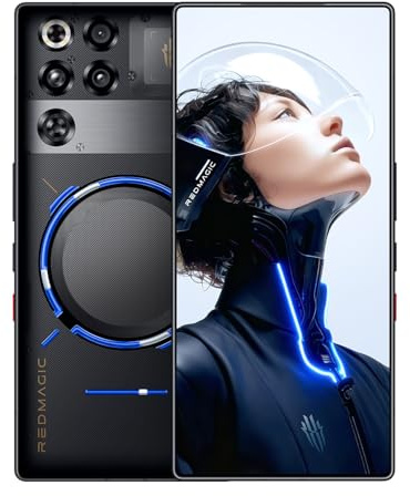 REDMAGIC 11 Pro 144Hz Cellulare Gaming, Smartphone Android 5G, 16GB RAM+512GB ROM, Snapdragon 8 Elite Gen 5, 6.85 Schermo Telefono Gaming, 50MP Fotocamera, 80W Caricatore Trasparente