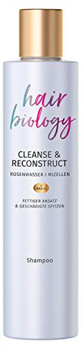 Hair Biology Cleanse & Reconstruct Shampoo, Bei Fettigem Ansatz Und Geschädigten Spitzen, 250ml