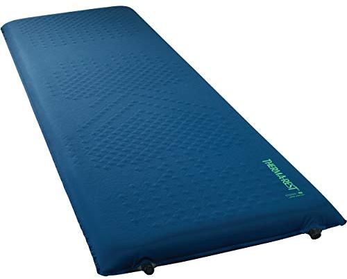 Therm-a-Rest LuxuryMap Selbstaufblasende Camping-Isomatte aus Schaumstoff, groß, 63,5 x 190 cm, Poseidon-Blau