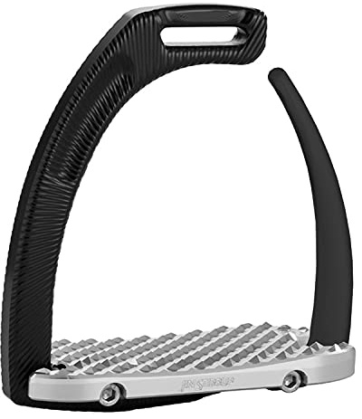 Jin Stirrup Estribo de seguridad AIR de color negro.