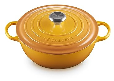 Le Creuset Marmita de hierro fundido, diámetro 26 cm, 4, 1 L, Nectar, 21114266724430