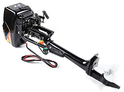 DSYOGX Elektro-Außenbordmotor, 1200W 48V 18A Schiffsmotoren Langer Schaft Fischerboot Trolling Außenborder für kleine Wasserfahrzeuge wie Schlauchboote, Kanus und Aluminium-Angelboote