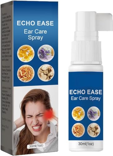 Echo Ease Tinnitus Inhalator, Echo Ease Tinnitus Relief Spray, EchoEase Tinnitus Inhalator, EchoEase Tinnitus, Linderung von Ohrbeschwerden (1 Stück)