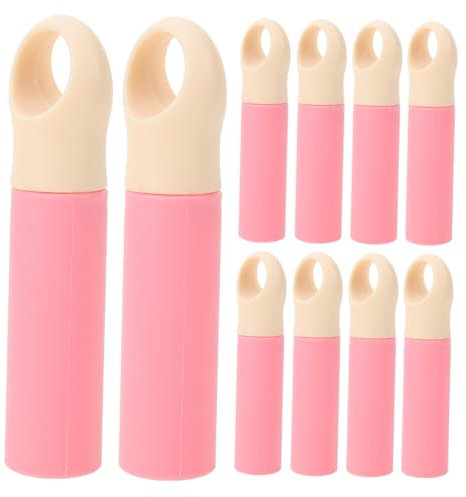 MAGICLULU 10stücke Besenstielgriff Ersatz Rutschfeste Kunststoffgriff Moppstiel-endkappe Kehrschaufelstangen-endkappe Ersatzgriff Für Besenstielrohr