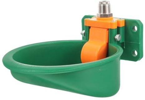 Hemobllo Bebedero Automático de Plástico para Ganado Capacidad Adecuada y Suministro de Agua Automático, Comedero para Ovejas y Caballos en Granjas