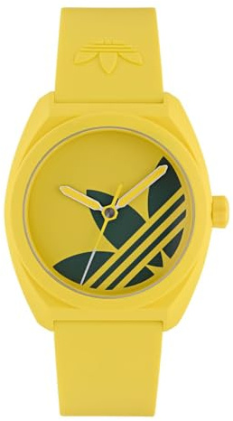 adidas Originals Orologio Analogico al Quarzo Unisex-Adulto con Cinturino in Plastica AOST25542