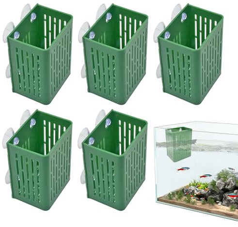 Yulokdwi Portapiante Per Acquario - Confezione da 5 Ventose Galleggianti - Supporto per Pothos in Acquario | Per Coltivazione Acquaponica Giardino Acquatico Betta Pothos