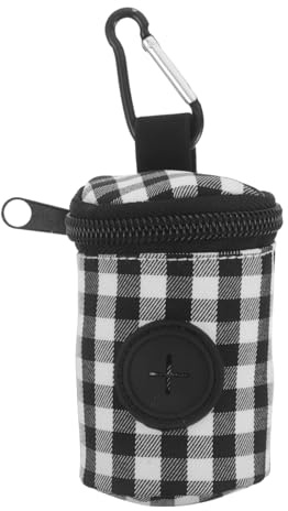YARNOW Dispensador de pañales de viaje: Soporte para bolsas de pañales de bebé - Soporte para bolsas de desechos de heces con clip de mosquetón para correas, para pasear perros, senderismo y uso al