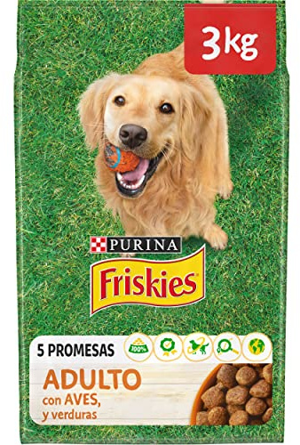Friskies Pienso pienso perro Adulto Aves&Verduras 4x3 kg