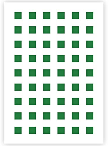 Quadratische Würfelmuster Schablone - Plastik - A3 42 x 29,7cm - wiederverwendbare Schablone für Malerei, Handwerk, Wände und Möbel