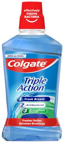Colgate Triple Action Mouthwash with CPC, 500ml