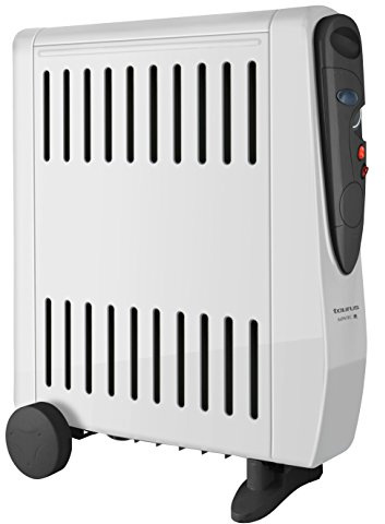 Taurus Tuareg 1500 Radiador de aceite, doble efecto: radiación y convección, 3 posiciones de calor, humidificador integrado, termostato regulable,
