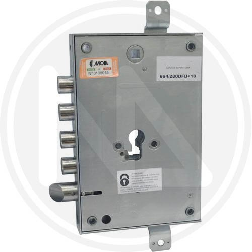 Cerradura de inserción para puerta blindada 664 280DFB +10