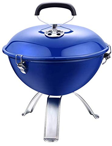 HAOCHIDIAN Gril De Barbecue Braisé Et Grillé Outils De Barbecue Domestique À Double Usage Four De Barbecue Au Charbon De Bois Indépendant,Gril De Voiture Portable Extérieur pour 3-5 Personnes,A