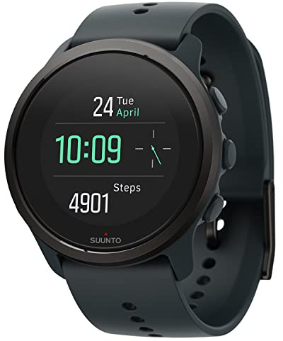 Suunto 5 Peak Reloj deportivo GPS ligero y compacto con 100 h de batería y medición de la frecuencia cardíaca en la muñeca