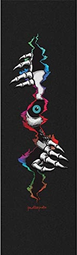 Powell Peralta Skateboard Griptape Ripper Peeker Black 9 x 33 Grip Sheet