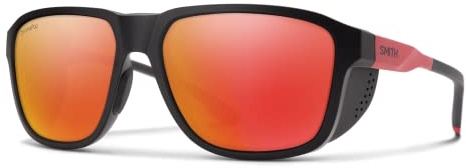 SMITH Embark Sunglasses – Matte Black/Horizon Red